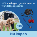 Actie Lente op wandelaccessoires -10%