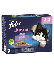 FELIX So gut wie es aussieht Junior Gemischte Vielfalt 12x85g