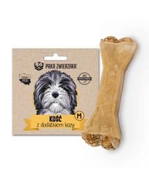 PAKA ZWIERZAKA KNOCHEN MIT ZIEGENFLEISCH M 12 cm