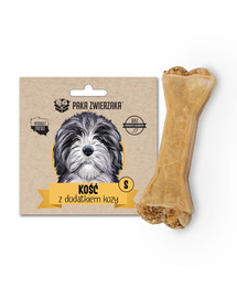 PAKA ZWIERZAKA KNOCHEN MIT ZIEGENFLEISCH S 10 cm