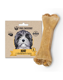 PAKA ZWIERZAKA KNOCHEN MIT ZIEGENFLEISCH L 13,5 cm