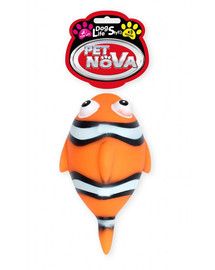 PET NOVA DOG LIFE STYLE Hundespielzeug  Nemo-Fisch 13,5cm