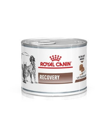 ROYAL CANIN Vet dog cat recovery 195 g Diät-Alleinfuttermittel für ausgewachsene Hunde und ausgewachsene Katzen