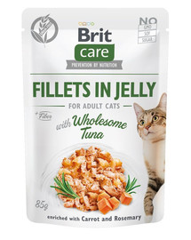 BRIT Care Cat Fillets in Jelly Wholesome Tuna 85 g
