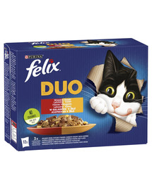 FELIX Doppelt lecker Geschmacksvielfalt vom Land 12x85 g
