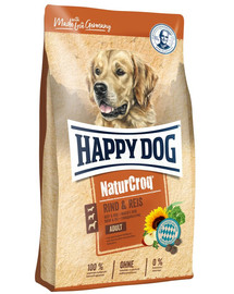 HAPPY DOG NaturCroq Rind & Reis 4 kg