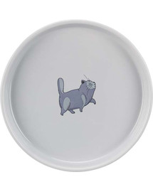TRIXIE Keramiknapf 0,6l/23cm grau