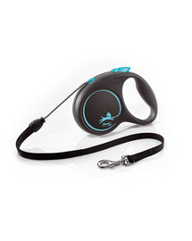 FLEXI Black Design M 5 m Blau Seilleine