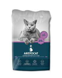 ARISTOCAT Bentonite Plus Bentonit Katzenstreu Lavendel 25 l