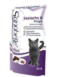 SANABELLE Snack Sticks Seelachs & Feige 55 g