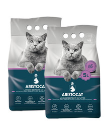 ARISTOCAT Bentonite Plus Bentonit Katzenstreu Lavendel 10 l (2 x 5 l)
