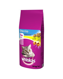 WHISKAS Adult Sterile 14kg