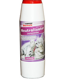 BENEK Geruchsneutralisator für Einstreu Lavendel 500 g