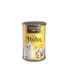 LEONARDO Huhn mit extra Filet Katzenfutter 400g