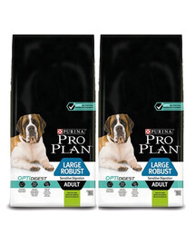PURINA PRO PLAN Large robust adult sensitive digestion OptiDigest Lamm 28 kg (2 x 14 kg)