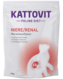 KATTOVIT Feline Diet Niere/Renal Trockenfutter 400 g