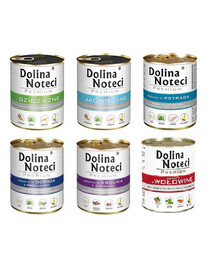 DOLINA NOTECI Gemischte Geschmacksrichtungen ohne Geflügel 800 g x 30 Stück