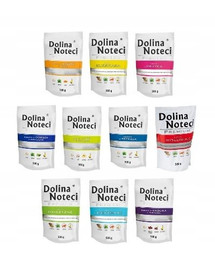 DOLINA NOTECI Gemischte Geschmacksrichtungen für Hunde 500 g x 30 Stück