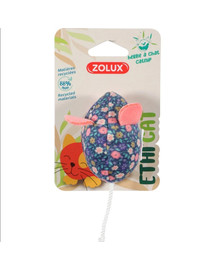 ZOLUX ETHICAT Katzenspielzeug Maus mit Blumen