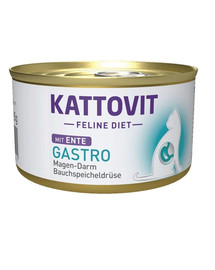 KATTOVIT Feline Diet Gastro Ente 85 g