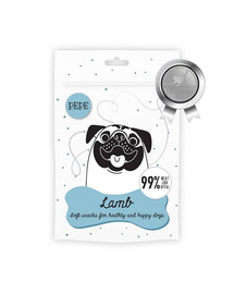 PAKA ZWIERZAKA PEPE Mini Chunkies Lamb 70 g Lammdelikatessen