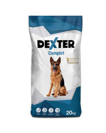 REX Dexter Complete 20kg für Hunde großer Rassen