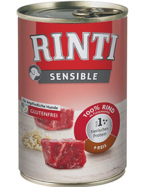 RINTI Sensible Rind + Reis 400 g