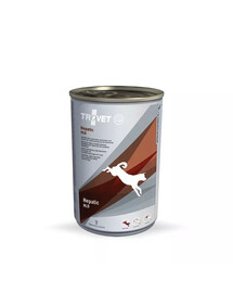 TROVET Hepatic HLD Nassfutter für Hunde 400 g