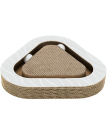 TRIXIE Kratzbaum aus Pappe für Katzen braun