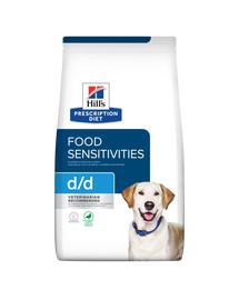 HILL'S Prescription Diet Canine d/d Duck&Rice 1,5 kg Futter zur Stärkung der Hundehaut