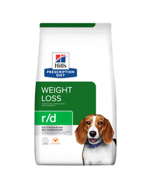HILL'S Prescription Diet r/d Weight Reduction with Chicken Adult 10 kg