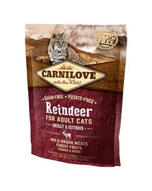 CARNILOVE Cat Energy & Outdoor Renifer 400 g