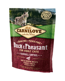 CARNILOVE Duck & Pheasant Hairball Control 400 g