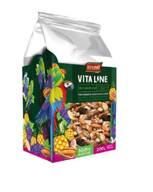 VITAPOL Nussmischung für Papageien und exotische Vögel 200g