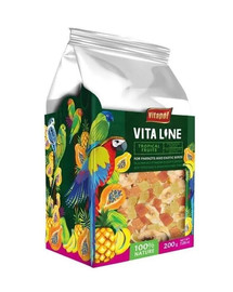 VITAPOL Tropische Früchte für exotische Vögel 200g