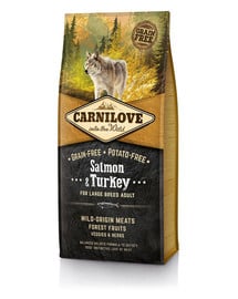 CARNILOVE Dog Adult Large Breed Salmon & Turkey 12 kg