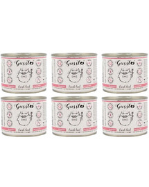 GUSSTO Cat Fresh Beef 6x200 g
