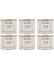 GUSSTO Cat Fresh Calf & Rabbit 6x200 g
