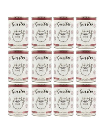 GUSSTO Cat Fresh Wild Boar 12x400 g