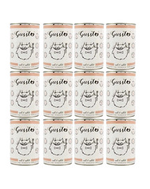 GUSSTO Cat Fresh Calf & Rabbit 12x400 g
