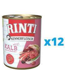 RINTI Kennerfleisch Kalb 12 x 800 g