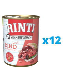 RINTI Kennerfleisch Rind 12 x 400 g