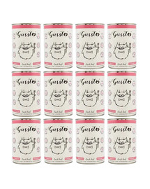 GUSSTO Cat Fresh Beef  12x400 g