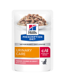 HILL'S Prescription Diet Feline c/d Urinary Stress Losos 85 g