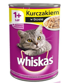 WHISKAS Hähnchen in Sauce aus der Dose 400 g