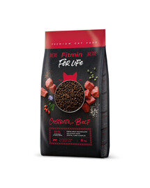 FITMIN Cat For Life Castrate Beef 8 kg