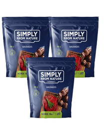 SIMPLY FROM NATURE Naturwürstchen mit Pferdefleisch 3 x 200 g