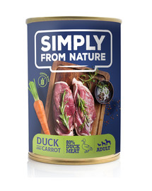 SIMPLY FROM NATURE Ente mit Karotte 400 g