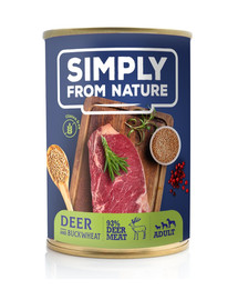 SIMPLY FROM NATURE Hirsche mit Buchweizen 400 g