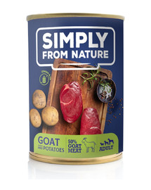 SIMPLY FROM NATURE Ziege mit Kartoffel 400 g